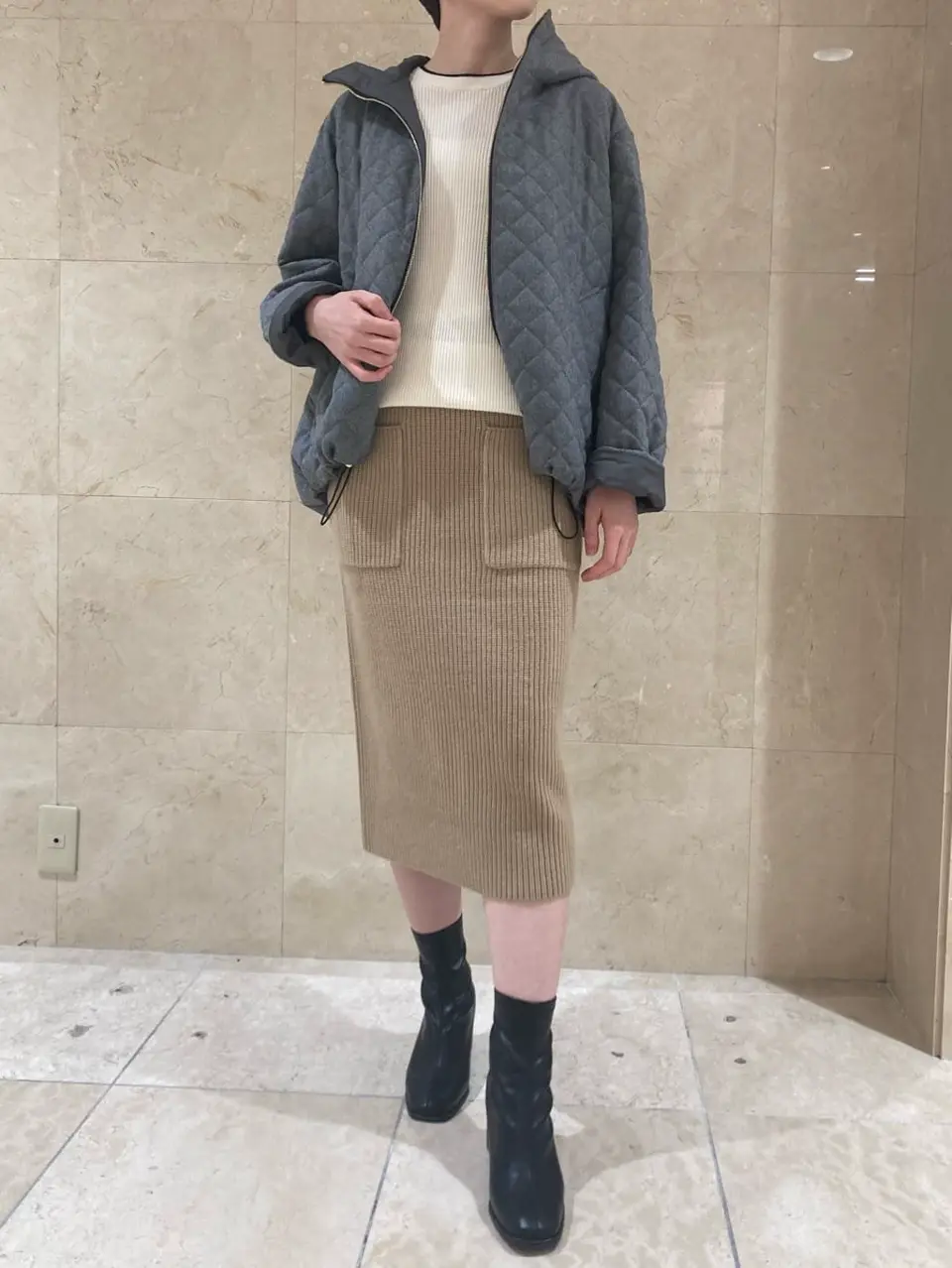 BEIGE， スタッフ コーディネート画像