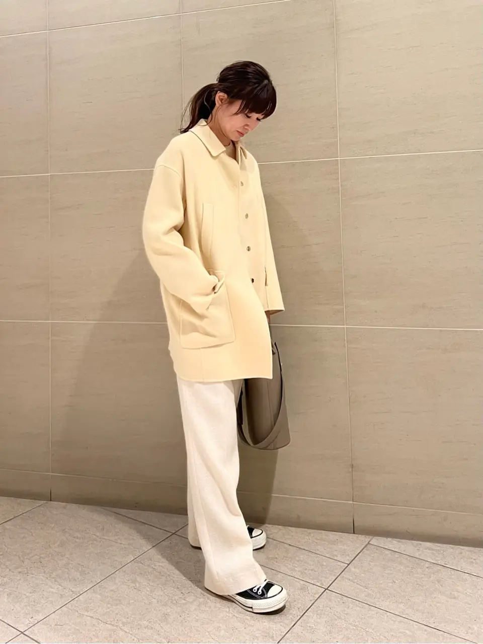 BEIGE， スタッフ コーディネート画像