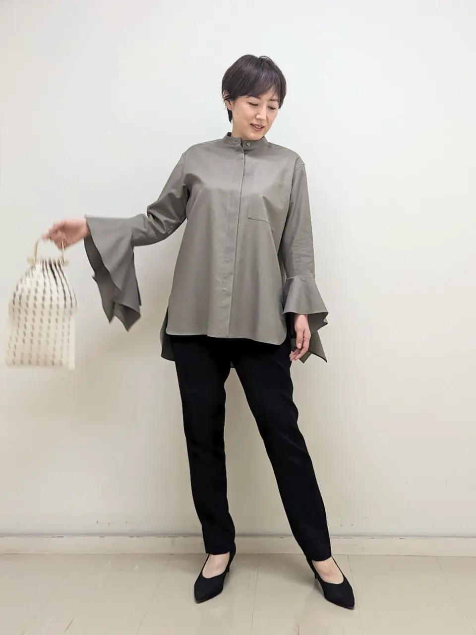 BEIGE， スタッフ コーディネート画像