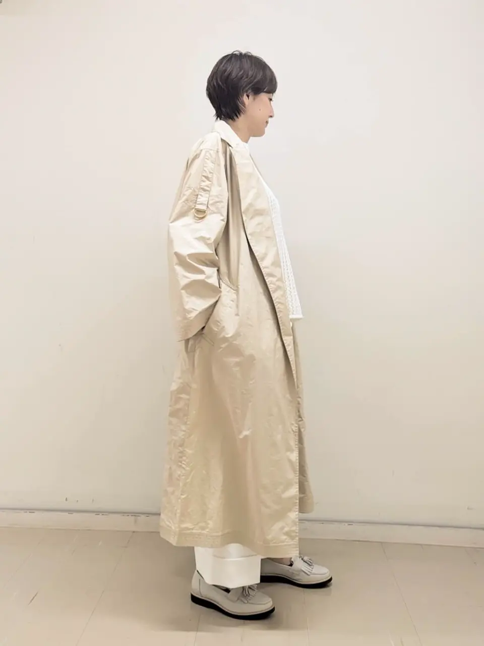 BEIGE， スタッフ コーディネート画像