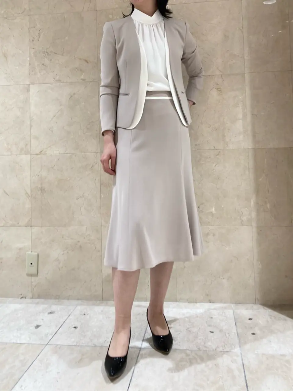 BEIGE， スタッフ コーディネート画像