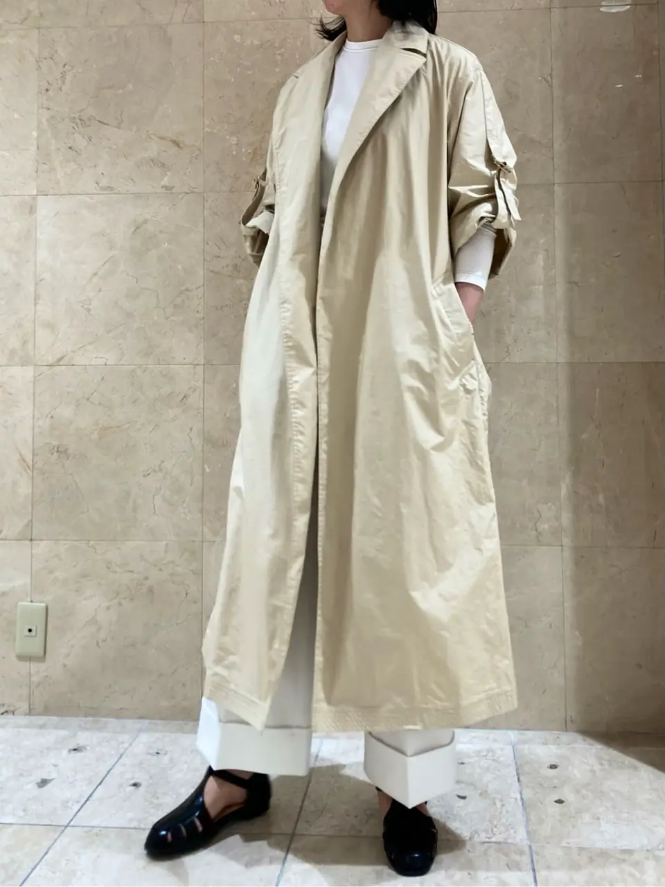 BEIGE， スタッフ コーディネート画像