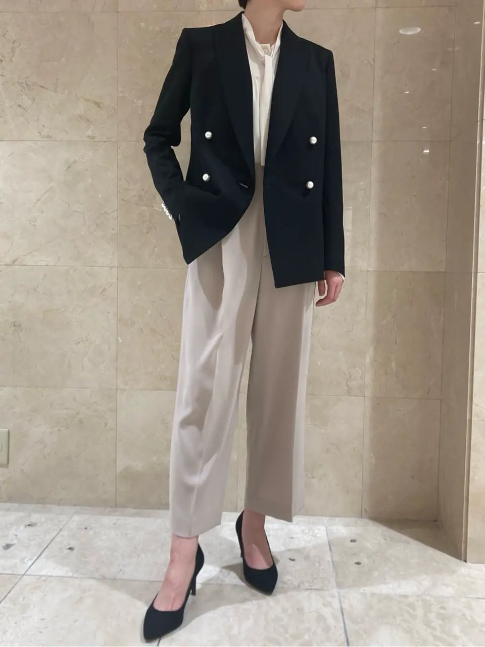 BEIGE， スタッフ コーディネート画像