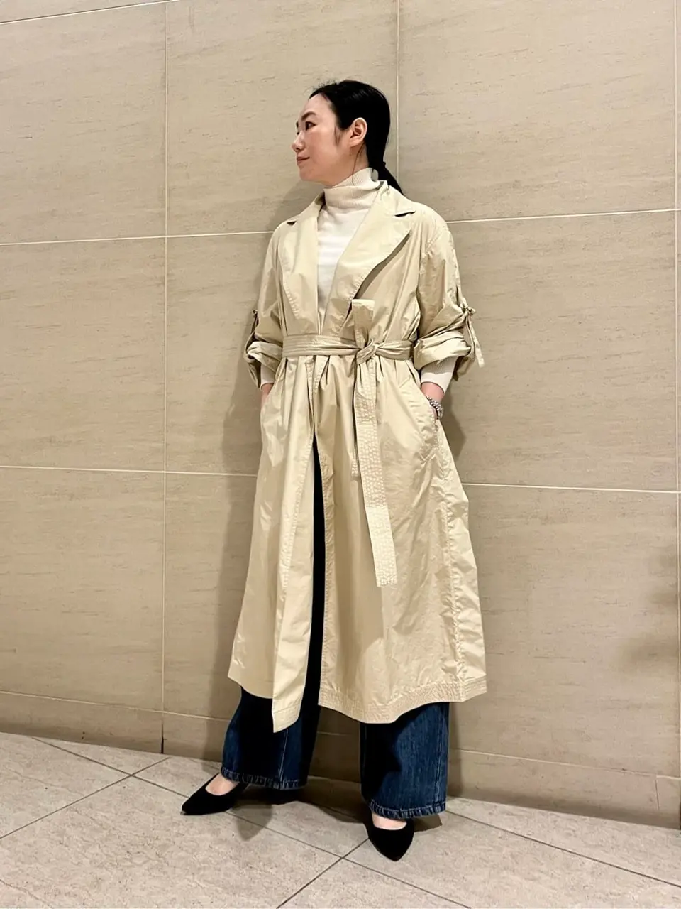 BEIGE， 毛利 コーディネート画像