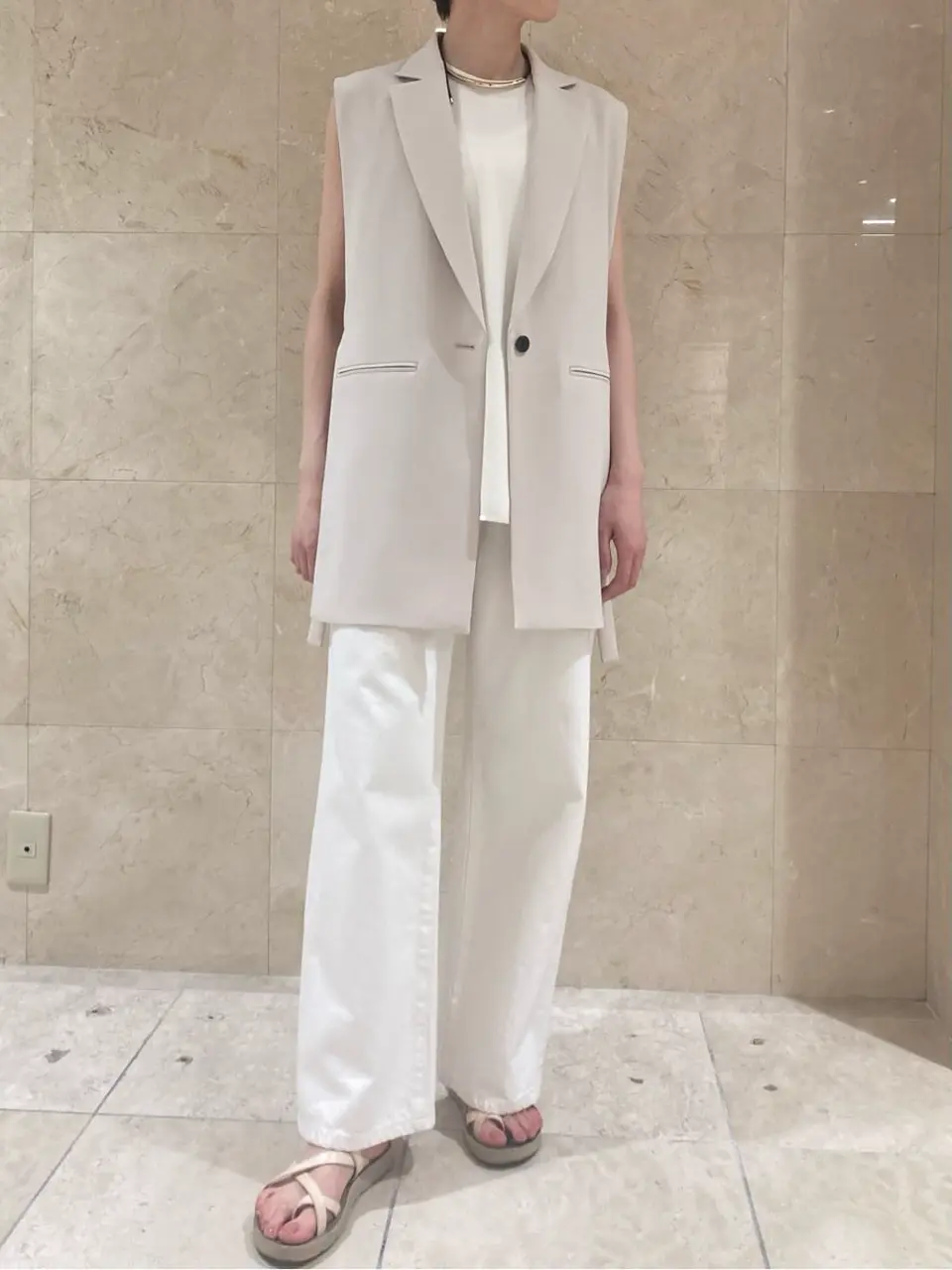 BEIGE， スタッフ コーディネート画像