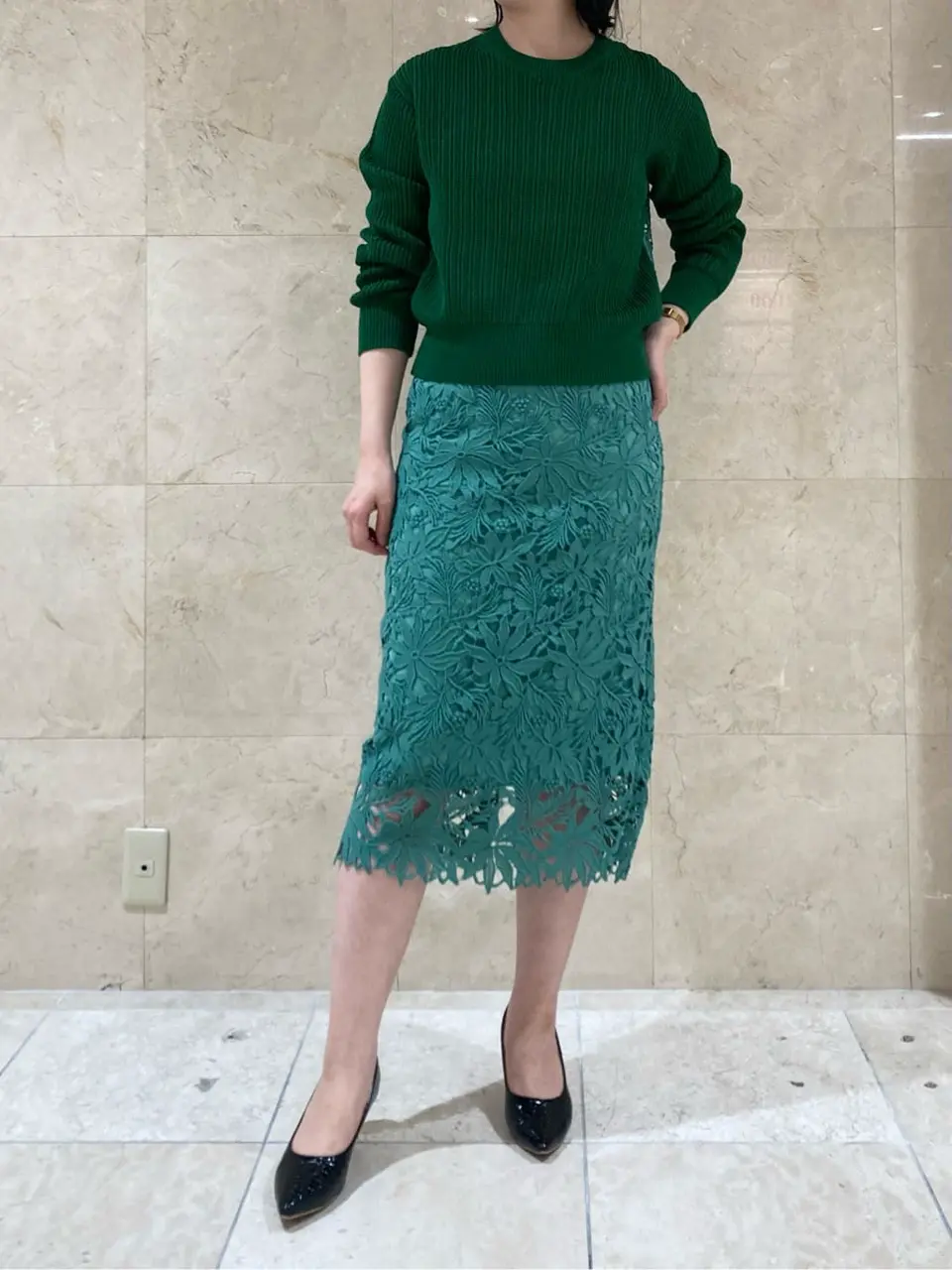 BEIGE， スタッフ コーディネート画像