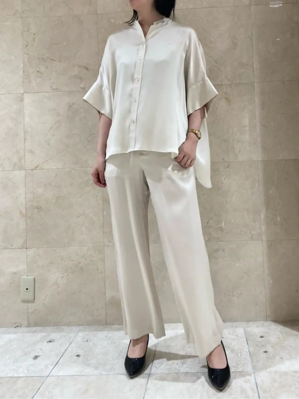 BEIGE， スタッフ コーディネート画像