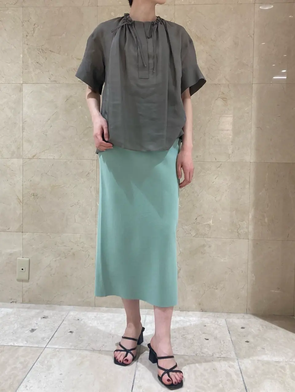 BEIGE， スタッフ コーディネート画像