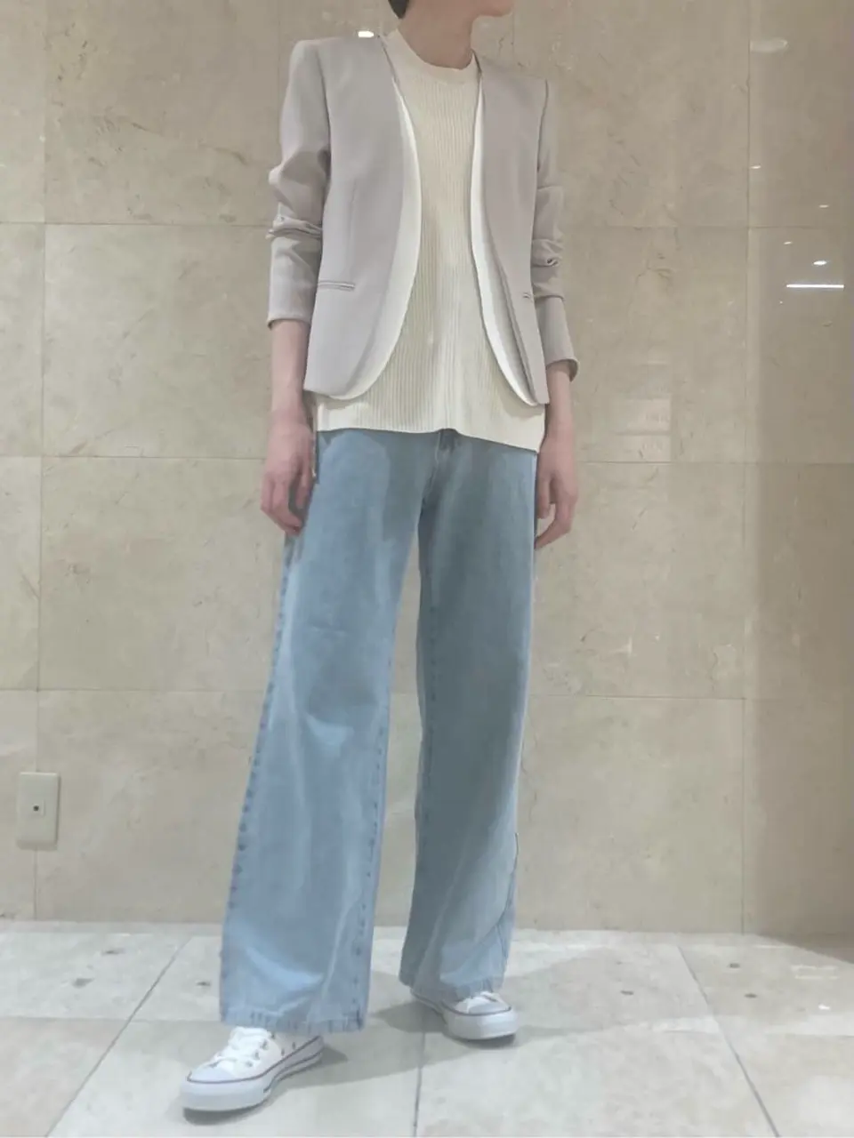 BEIGE， スタッフ コーディネート画像