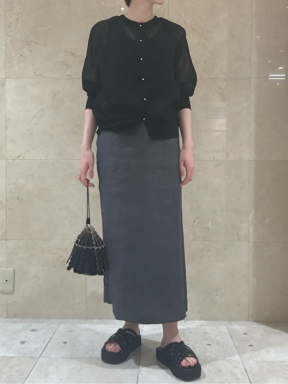 BEIGE， スタッフ コーディネート画像