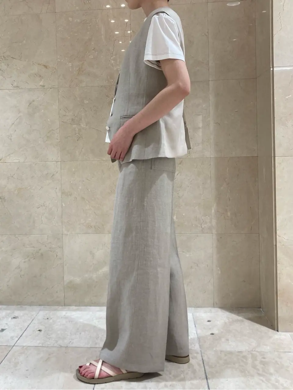 BEIGE， スタッフ コーディネート画像