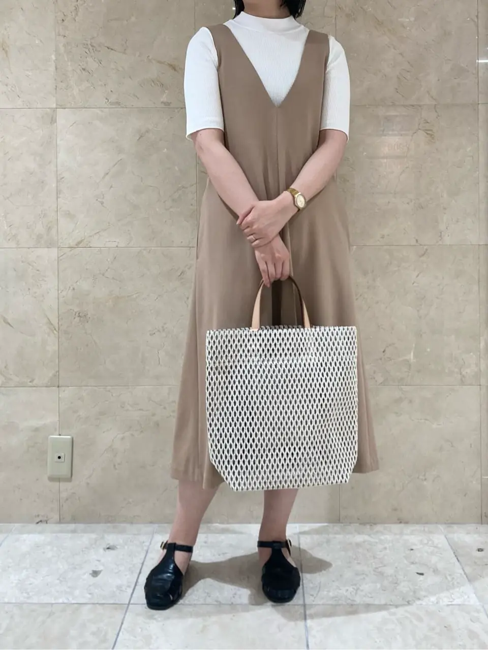 BEIGE， スタッフ コーディネート画像