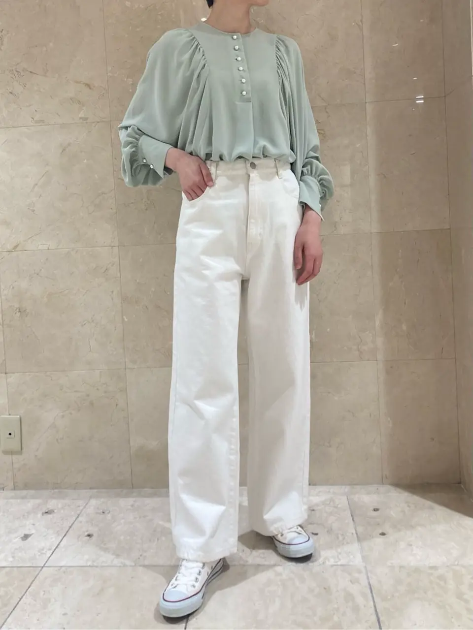 BEIGE， スタッフ コーディネート画像