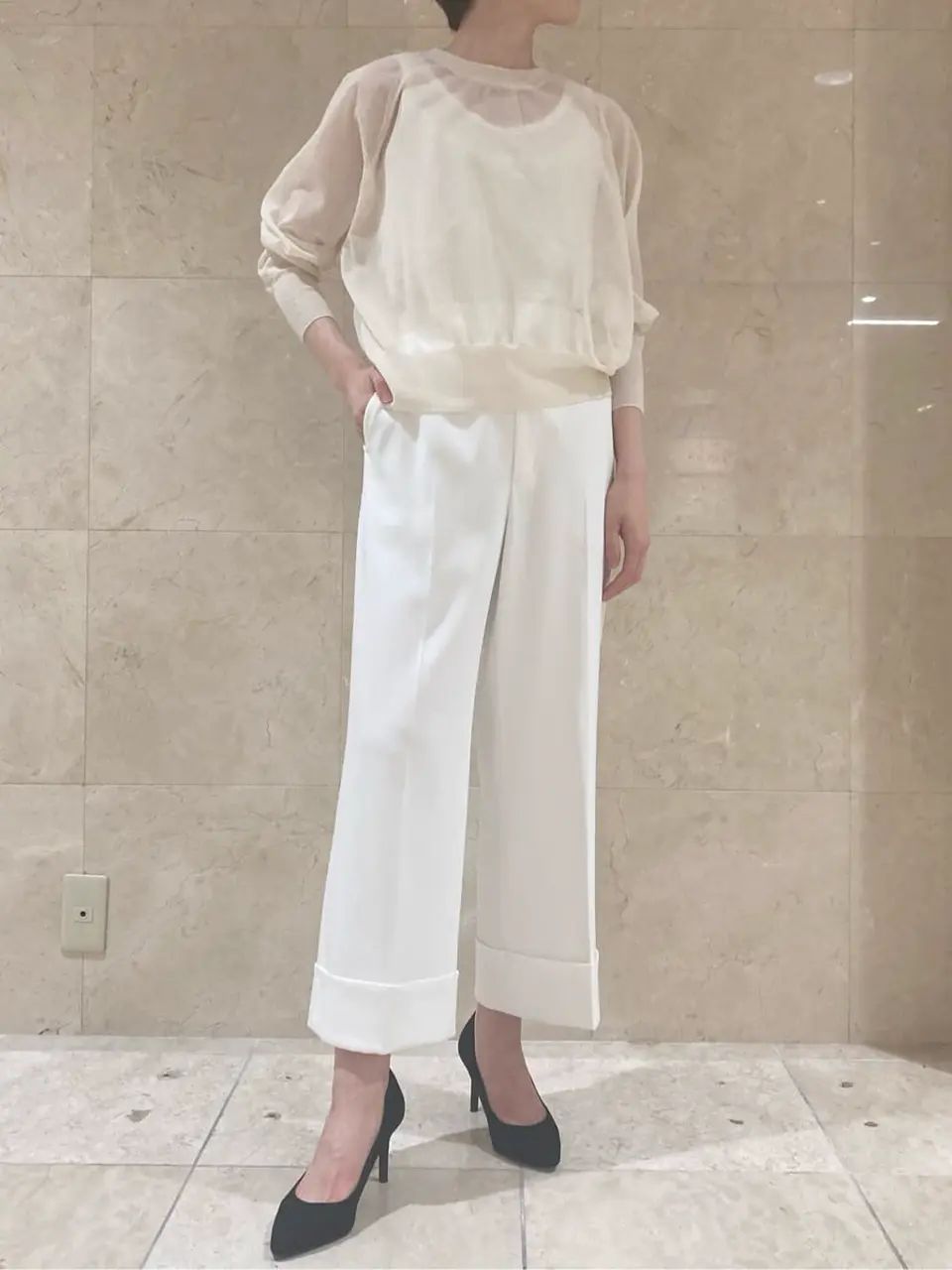 BEIGE， スタッフ コーディネート画像