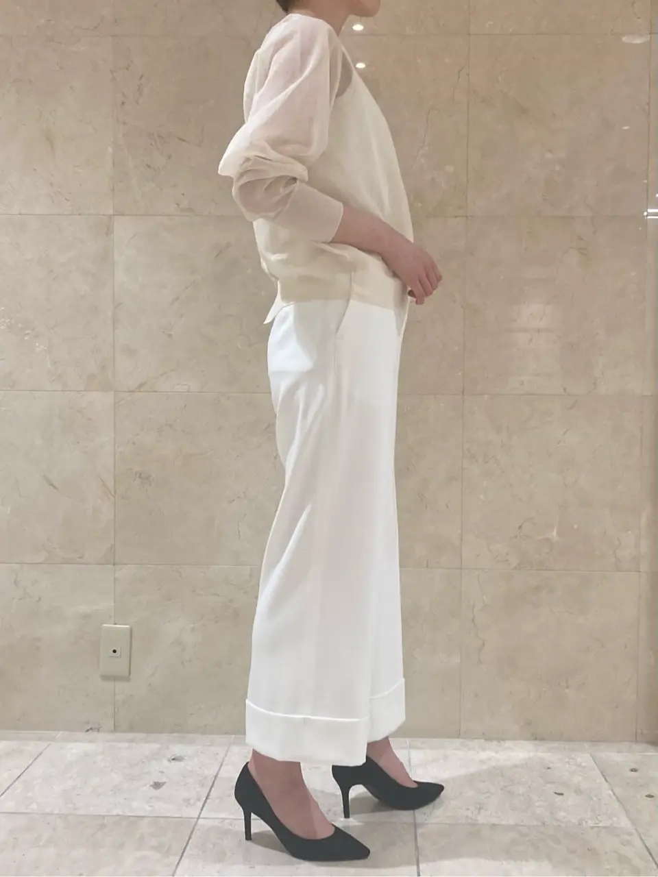 BEIGE， スタッフ コーディネート画像