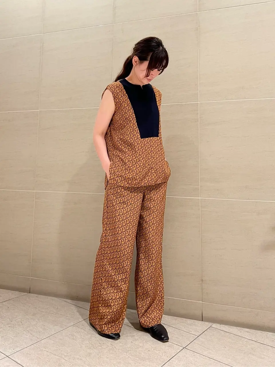 BEIGE， スタッフ コーディネート画像