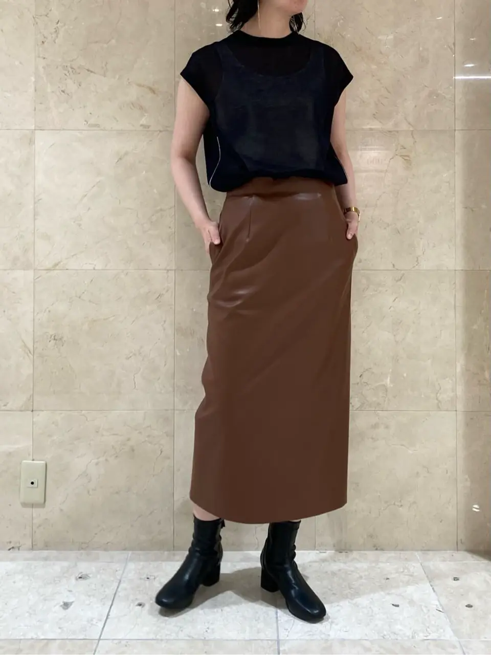 BEIGE， スタッフ コーディネート画像