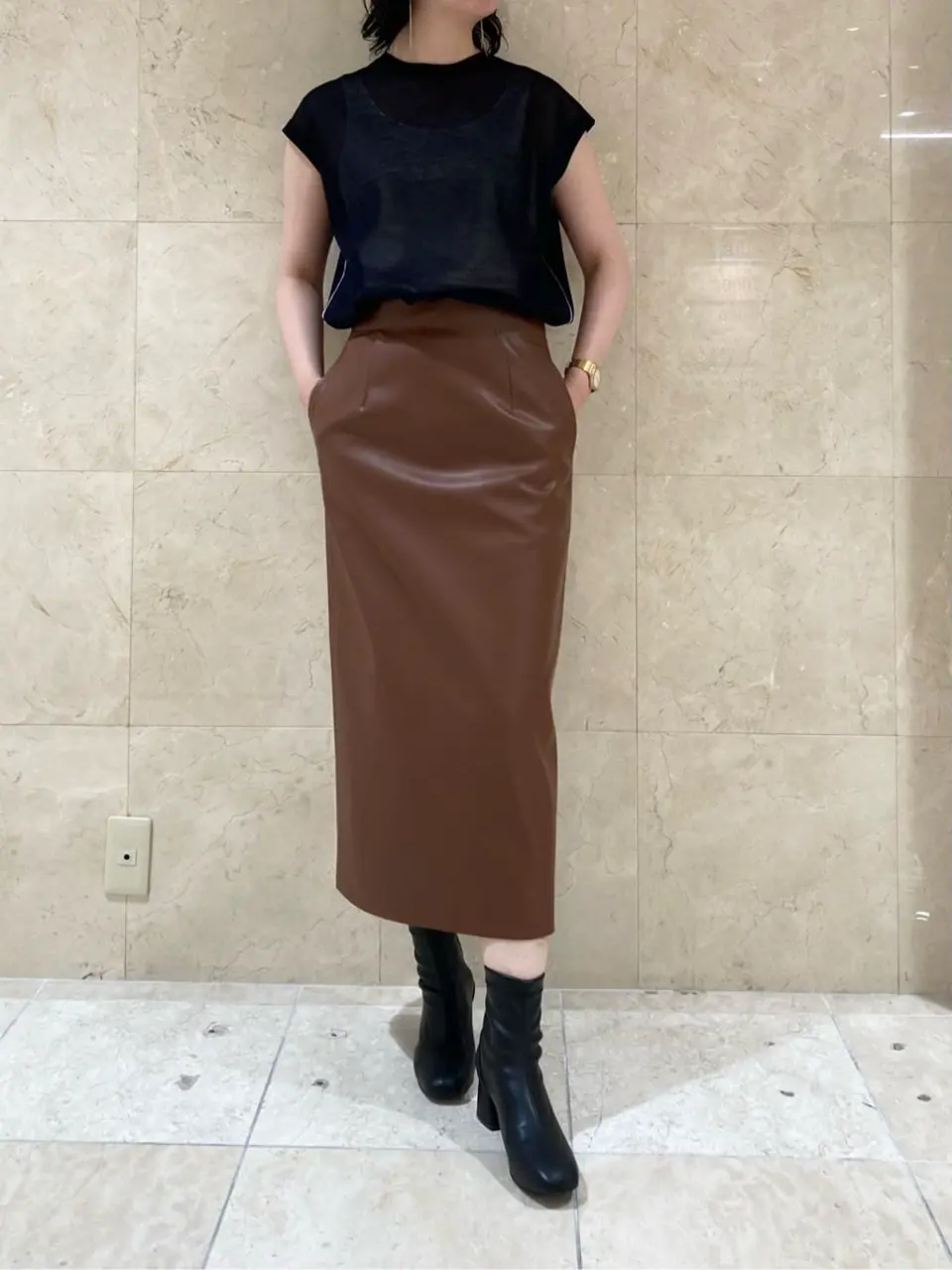 BEIGE， スタッフ コーディネート画像