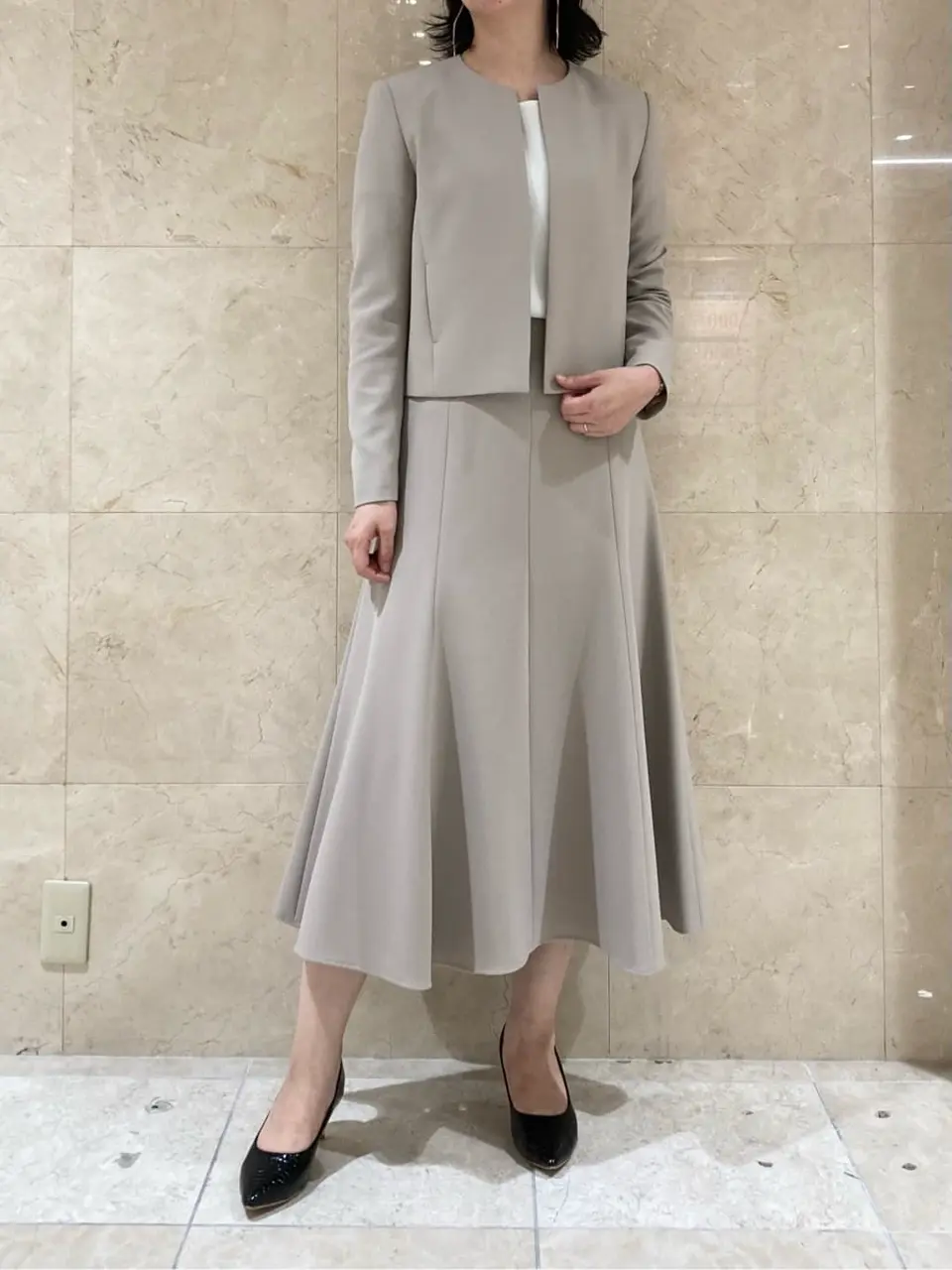 BEIGE， スタッフ コーディネート画像