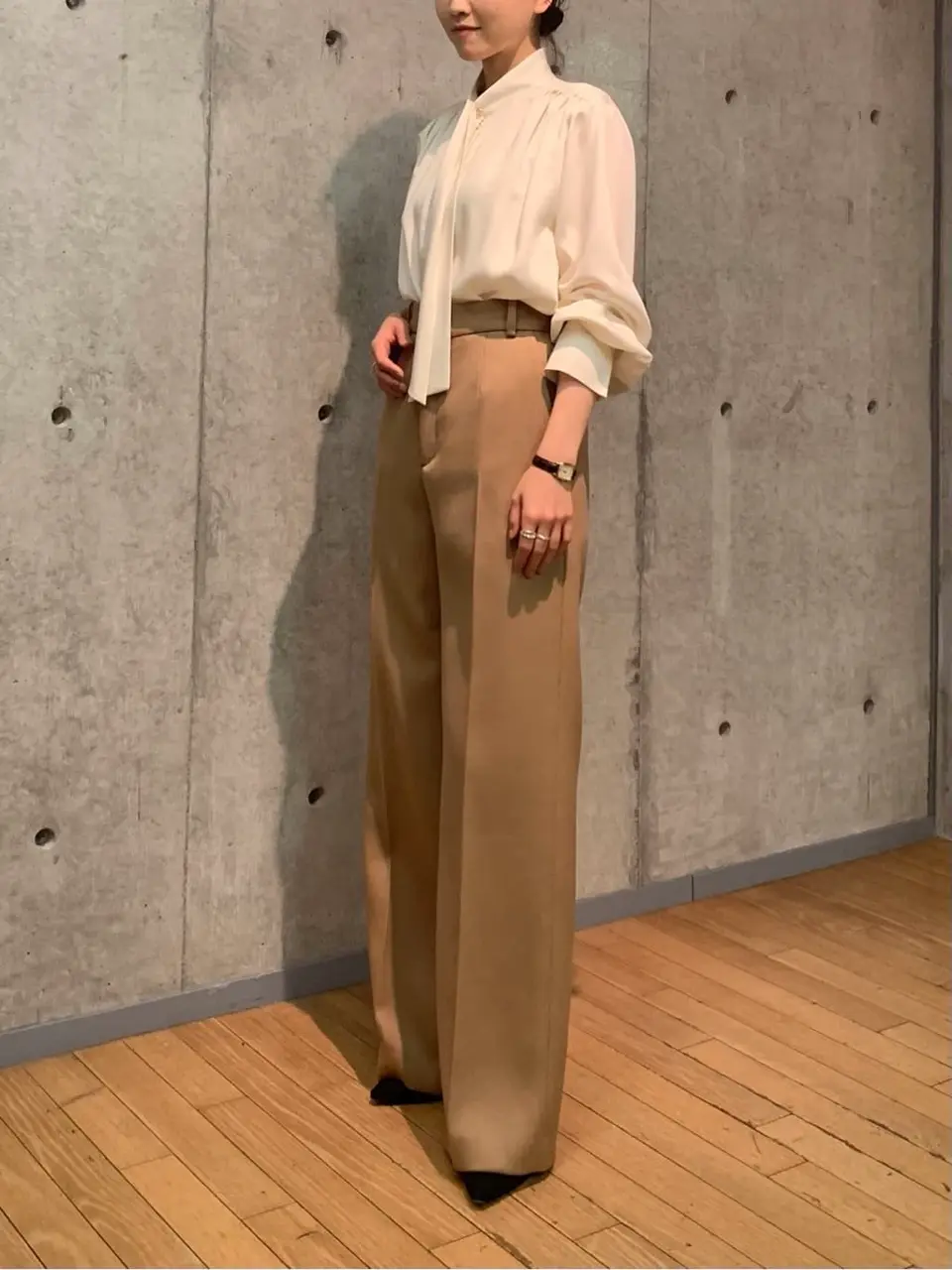 BEIGE， R.A コーディネート画像