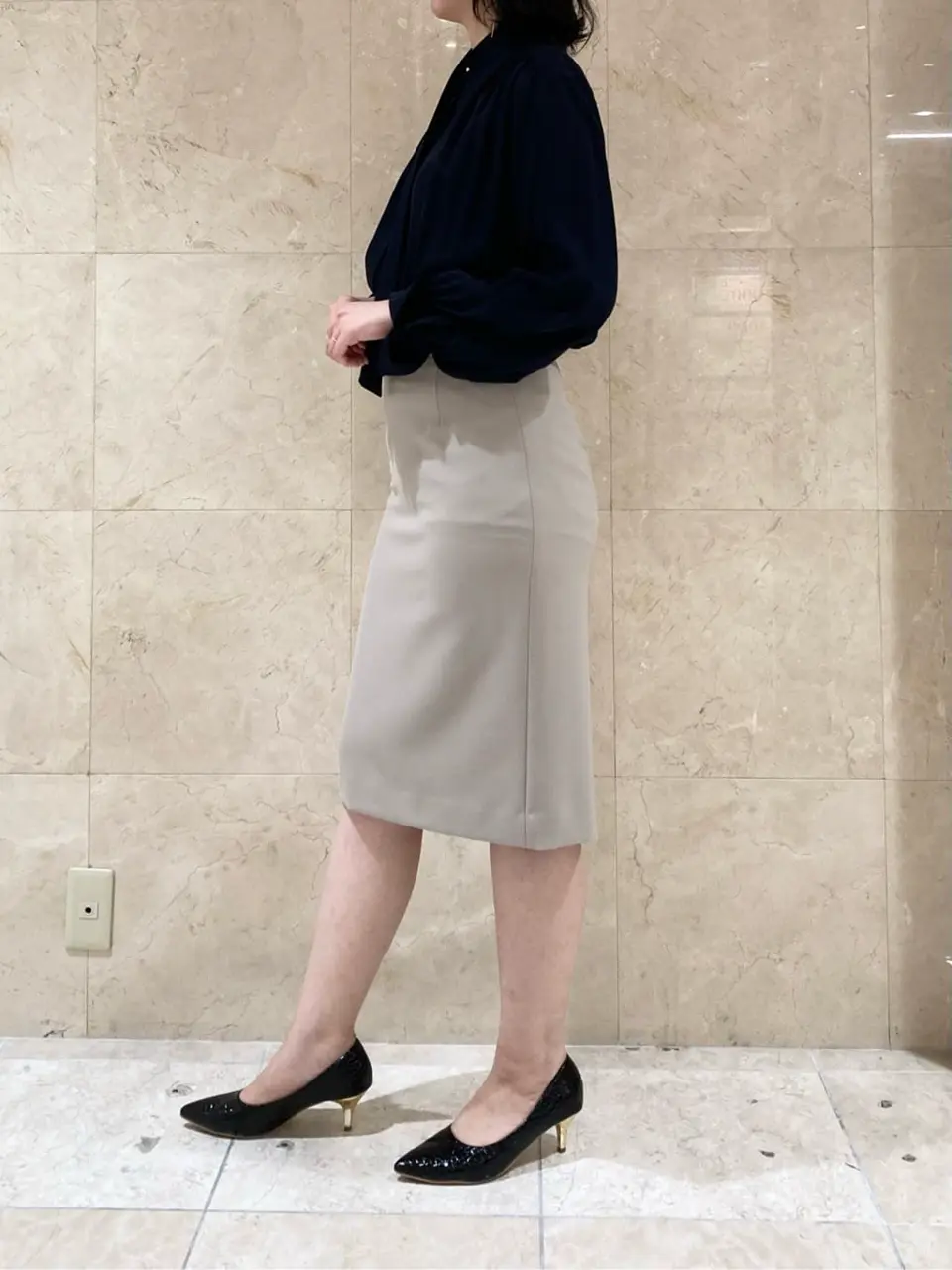 BEIGE， スタッフ コーディネート画像