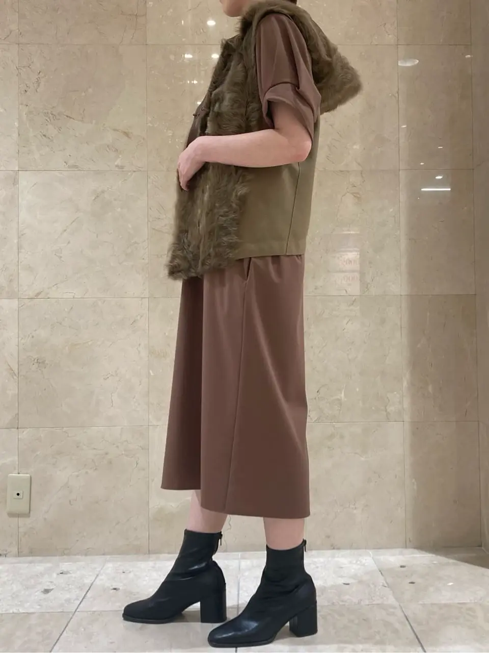 BEIGE， スタッフ コーディネート画像