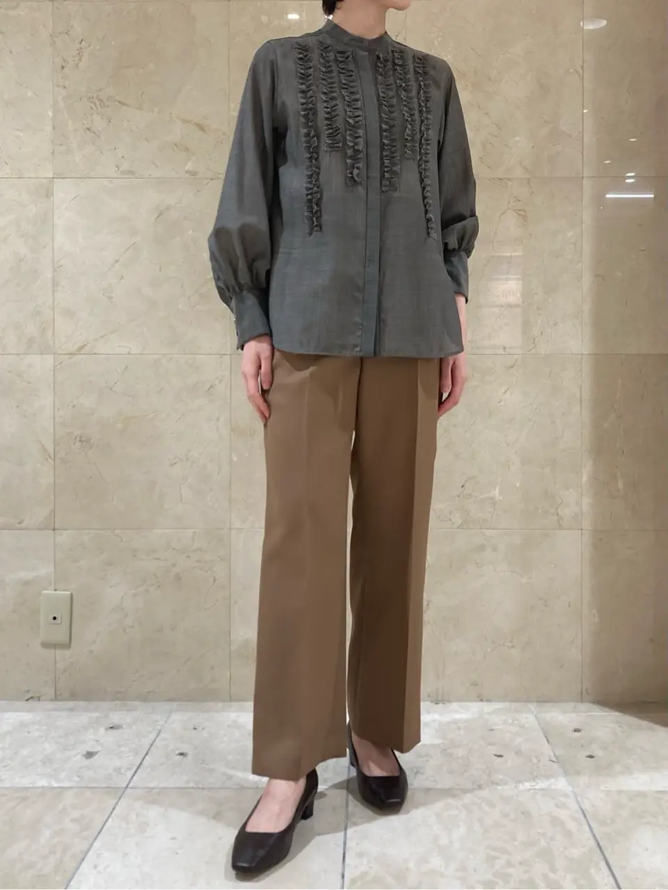 BEIGE， スタッフ コーディネート画像