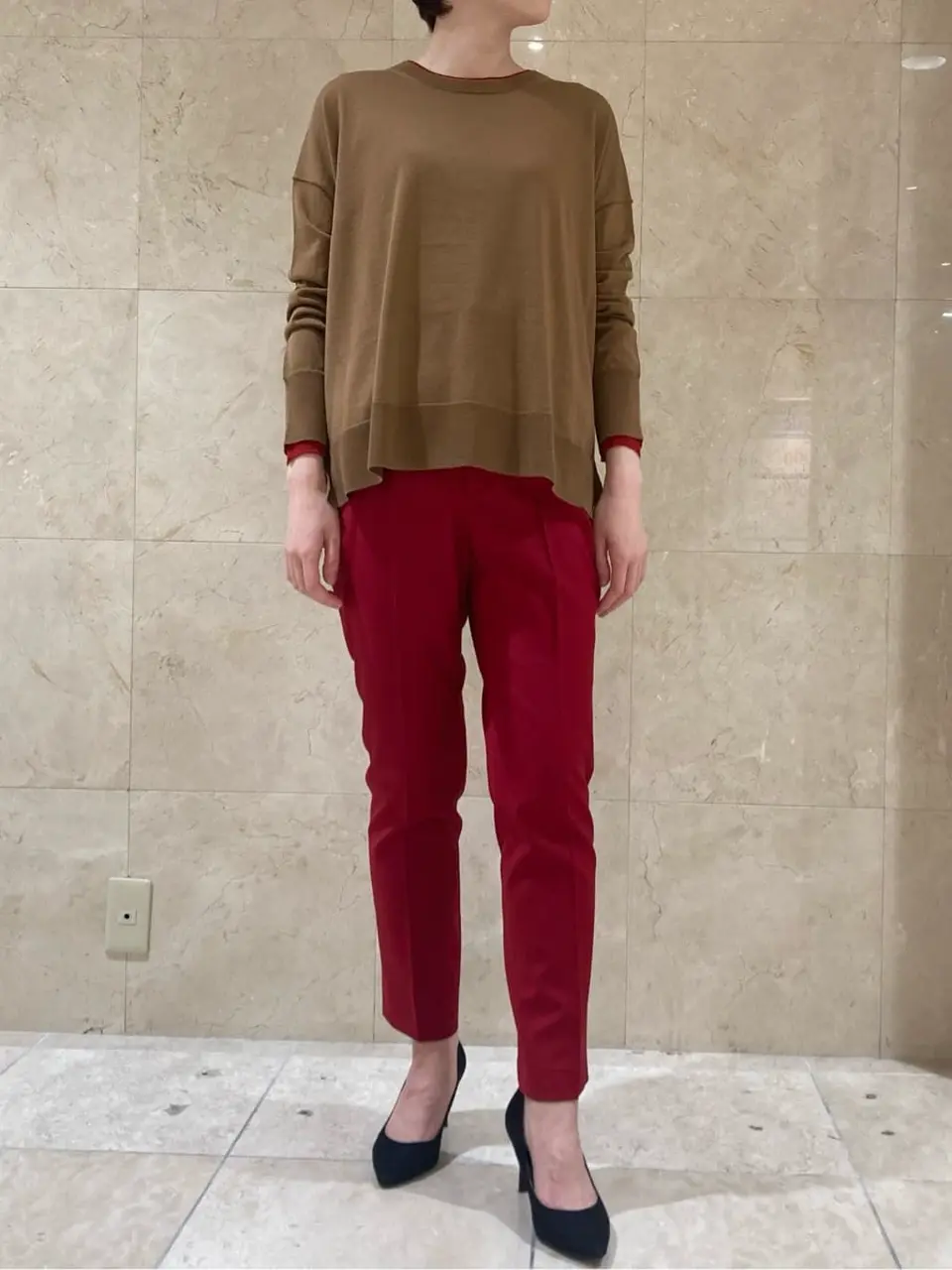 BEIGE， スタッフ コーディネート画像