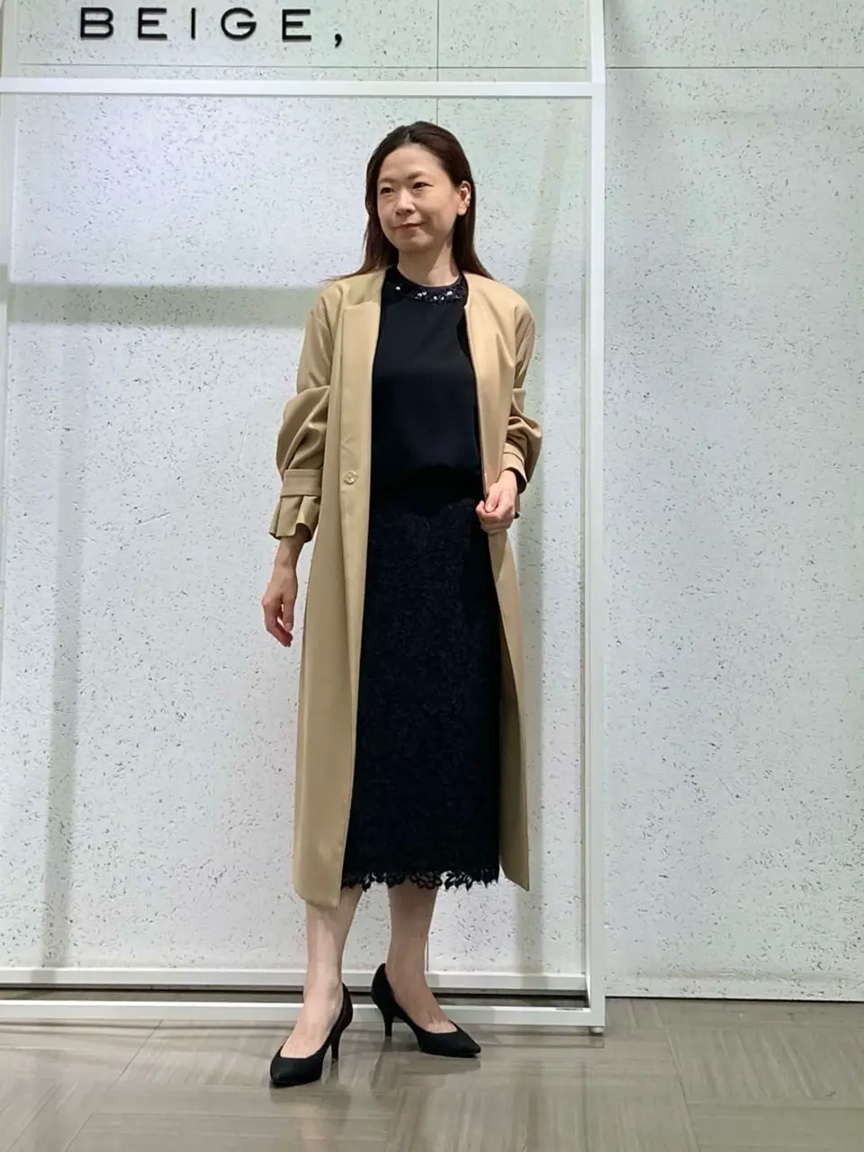 BEIGE， 緒方 コーディネート画像