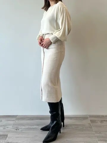 BEIGE， 藤原 コーディネート画像