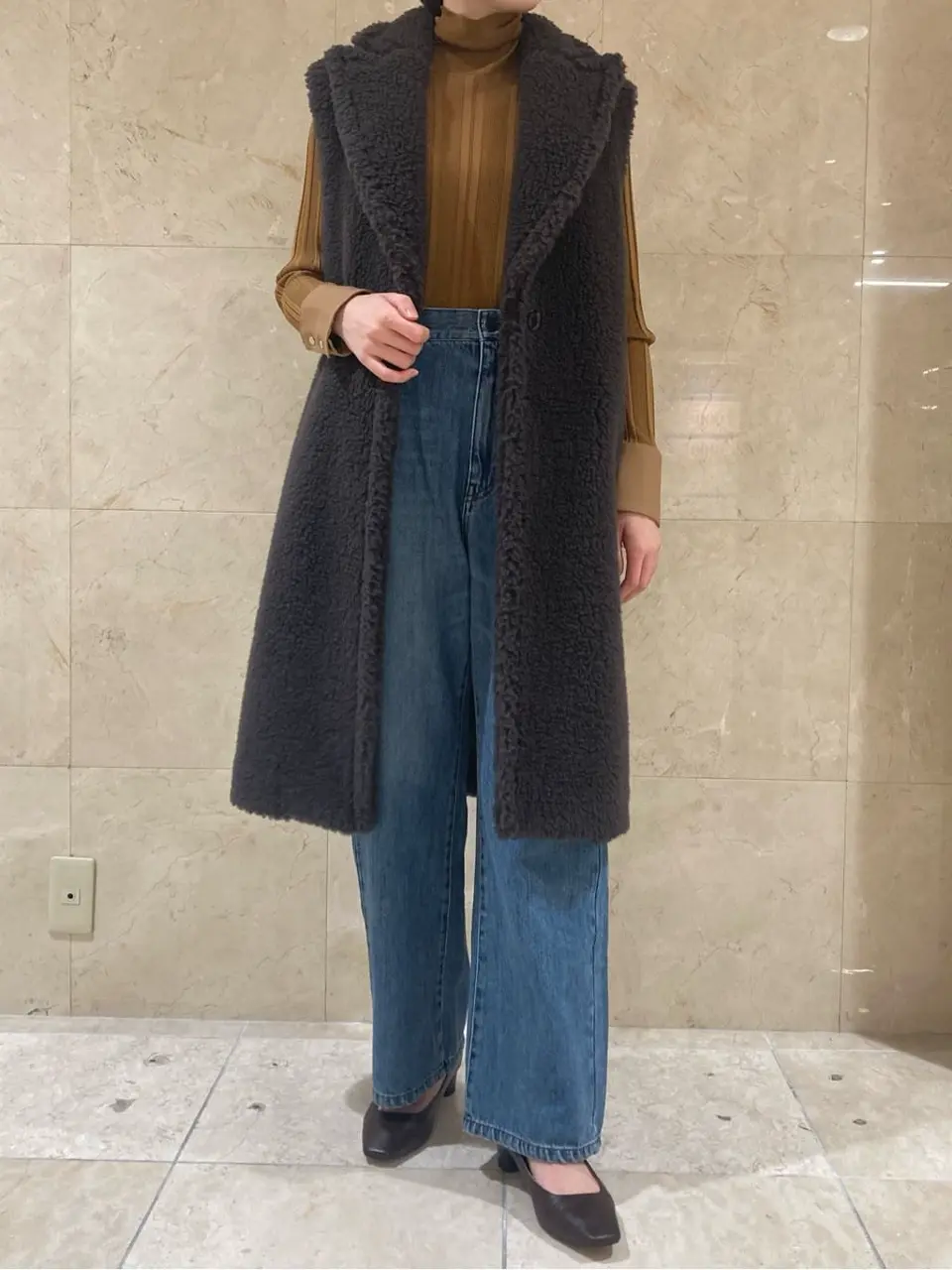 BEIGE， スタッフ コーディネート画像