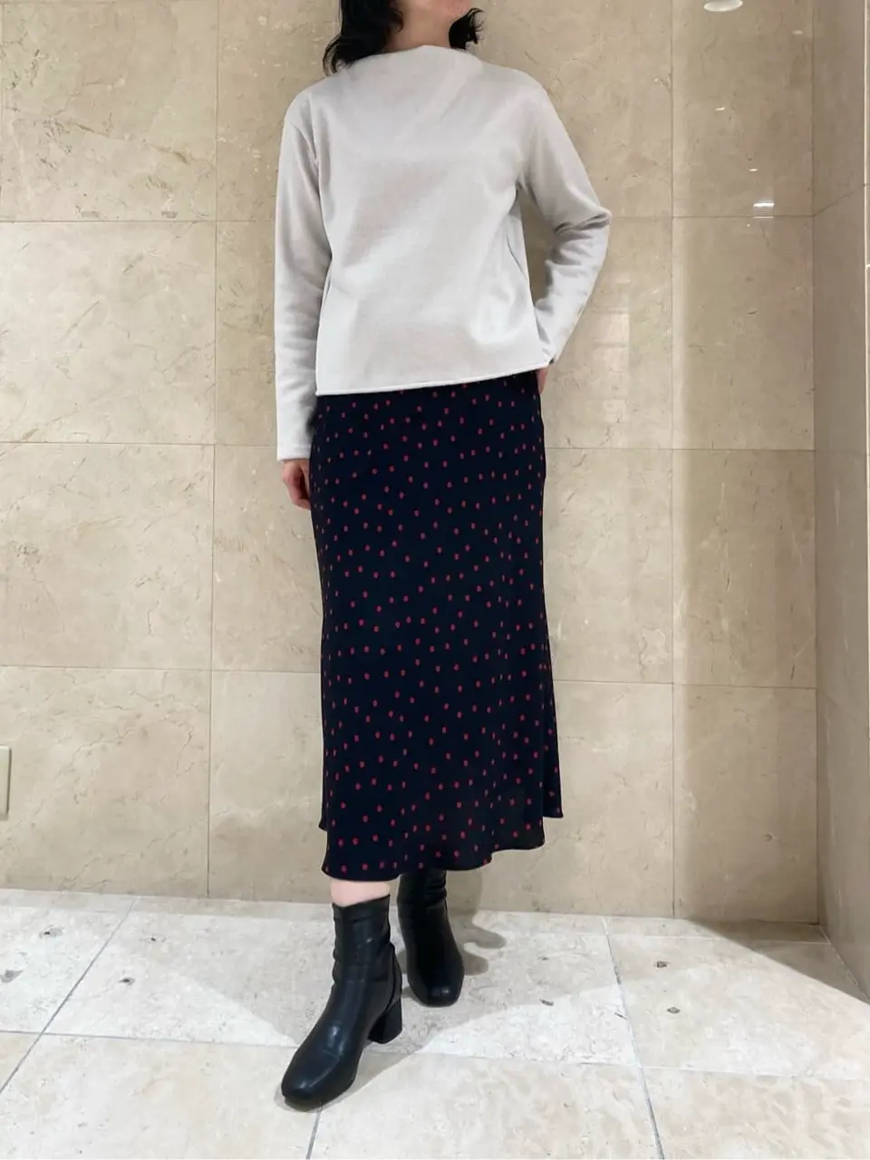 BEIGE， スタッフ コーディネート画像