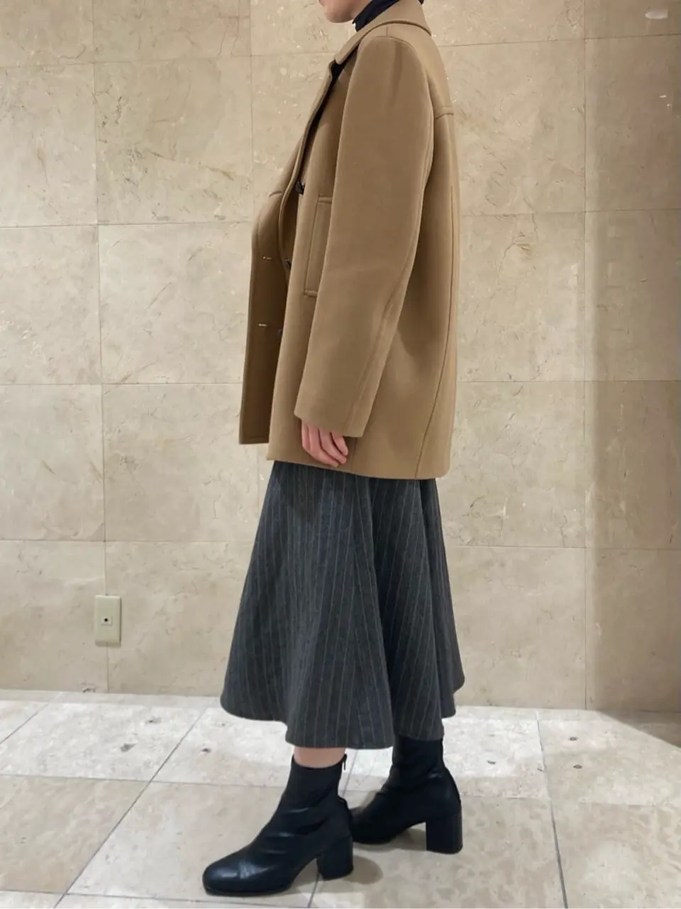 BEIGE， スタッフ コーディネート画像