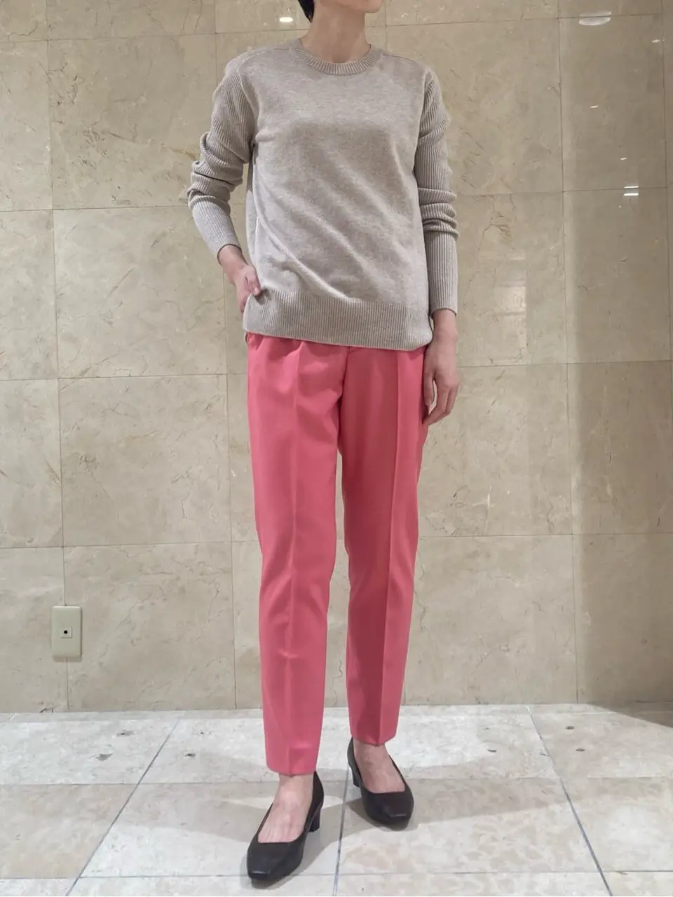 BEIGE， スタッフ コーディネート画像