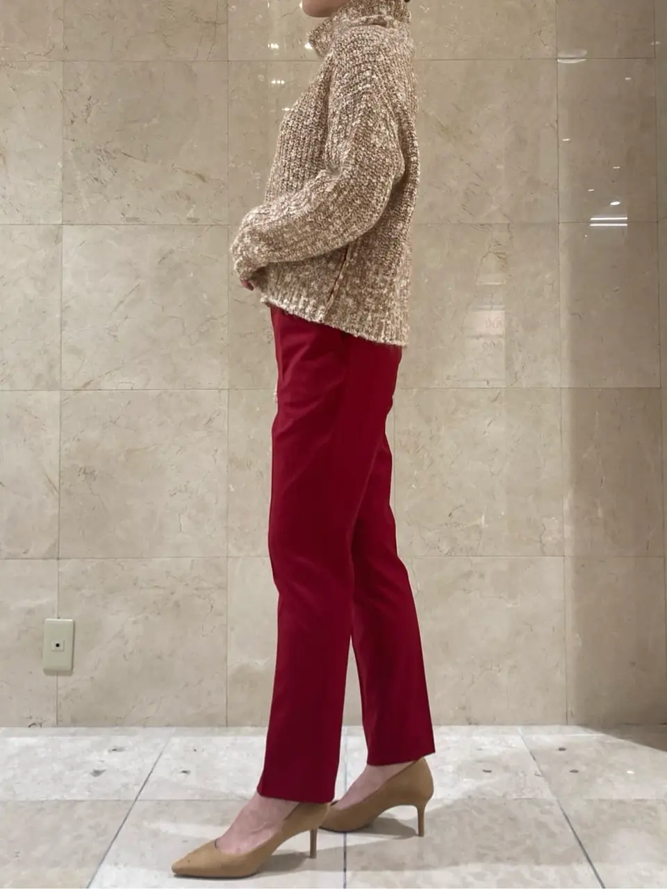 BEIGE， スタッフ コーディネート画像