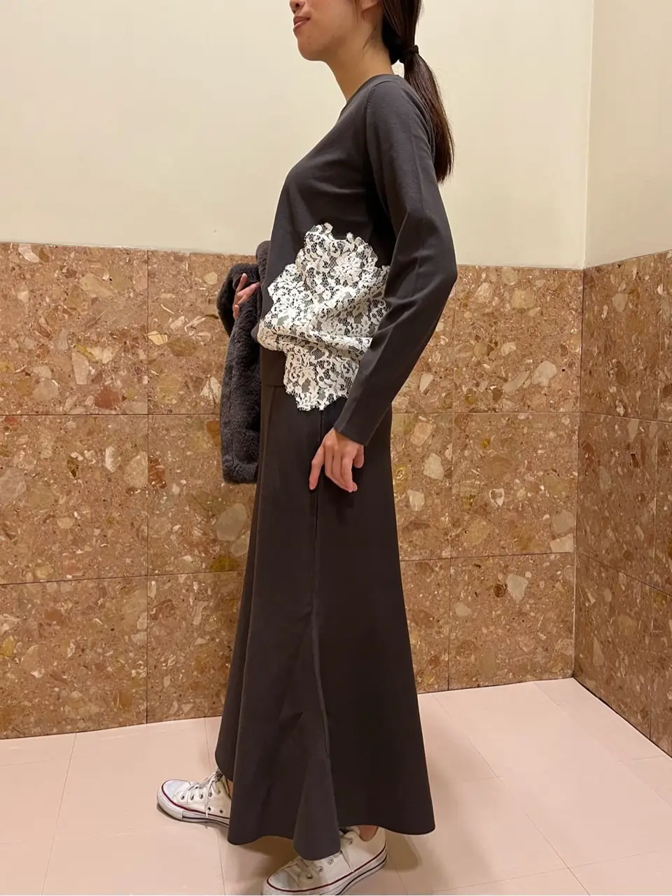 BEIGE， 林 コーディネート画像