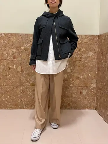 BEIGE， 林 コーディネート画像