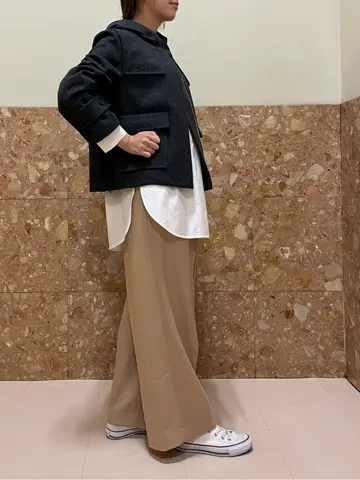 BEIGE， 林 コーディネート画像