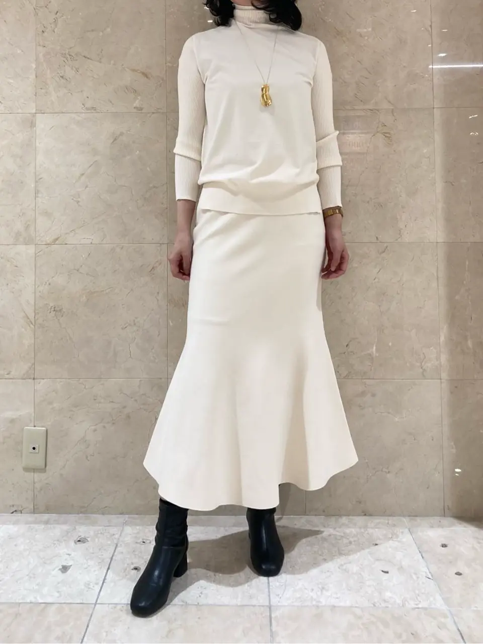 BEIGE， スタッフ コーディネート画像