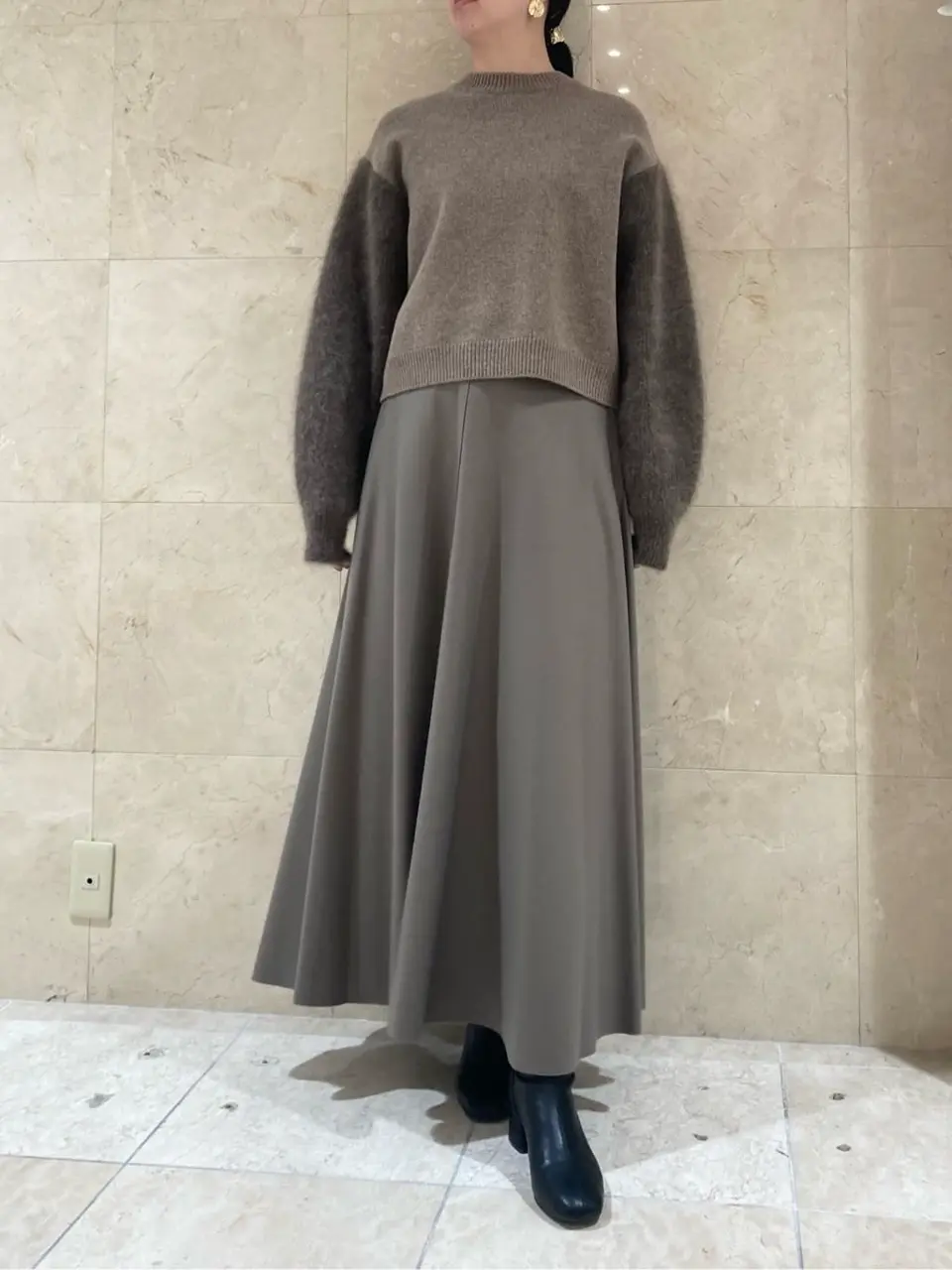 BEIGE， スタッフ コーディネート画像