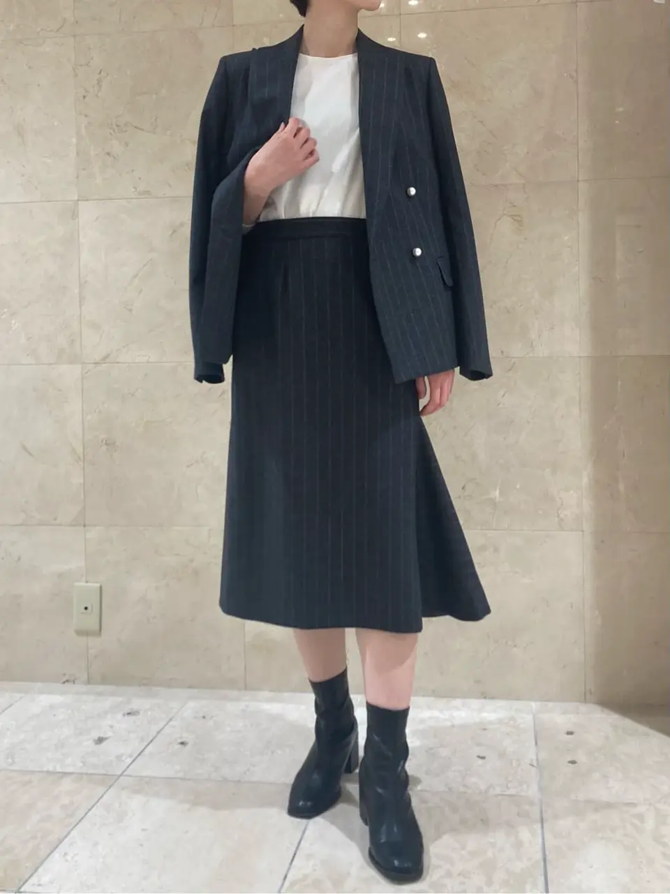 BEIGE， スタッフ コーディネート画像