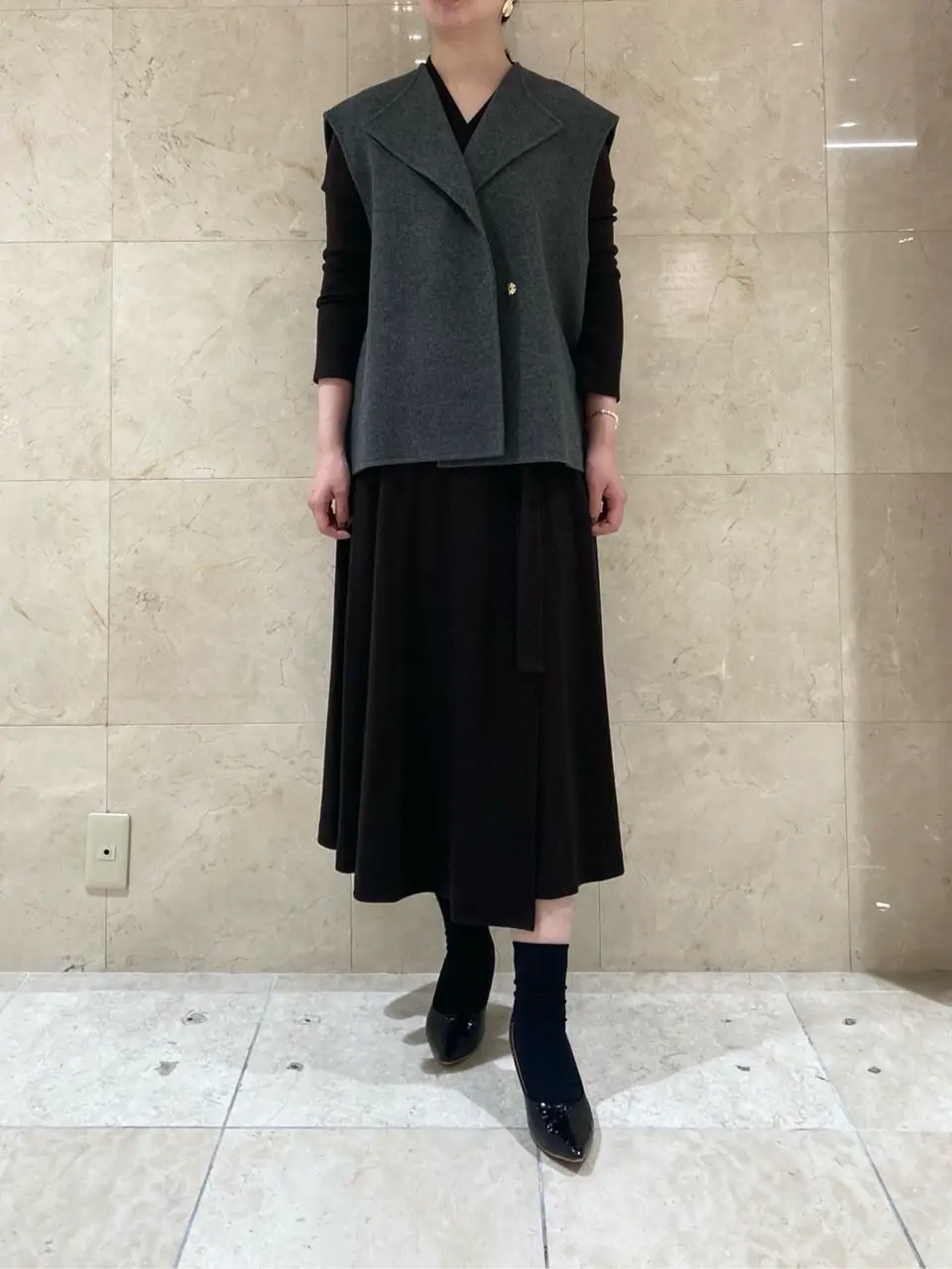 BEIGE， スタッフ コーディネート画像