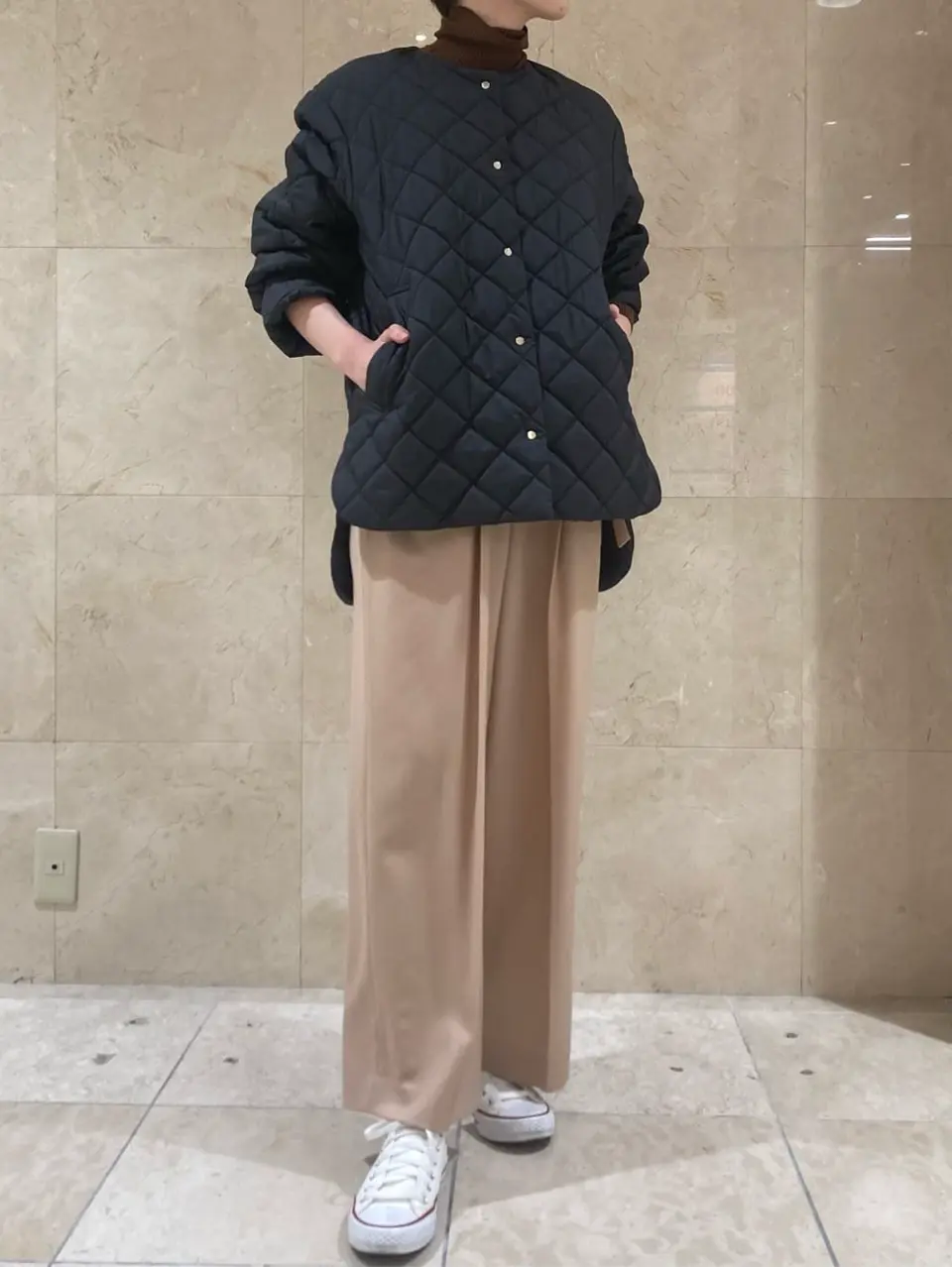 BEIGE， スタッフ コーディネート画像