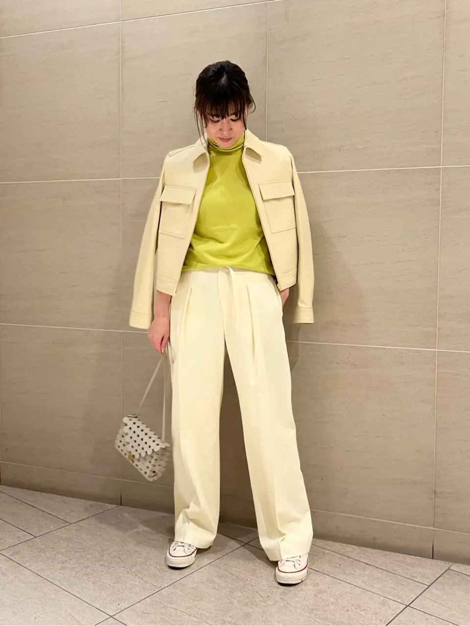 BEIGE， スタッフ コーディネート画像