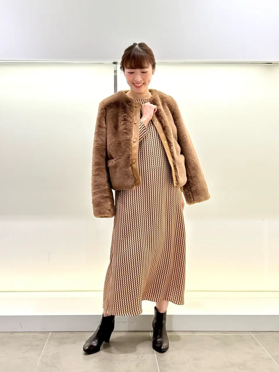 23区 ベージュ コットン ジャケット 48号 レディース LL〜3L ♡美品♡ 洗える／撥水加工】ナイロン2WAYストレッチ フーデット