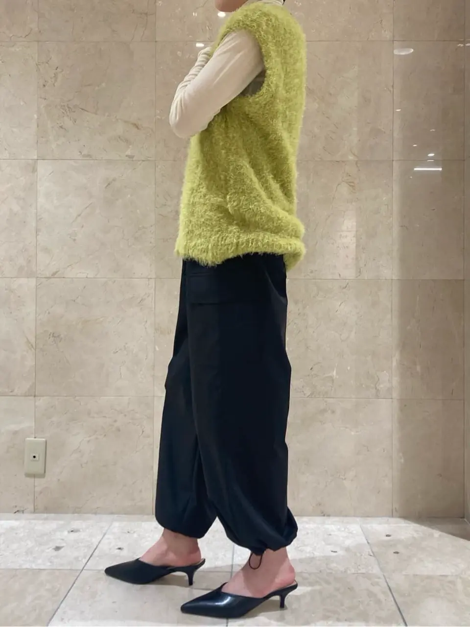 BEIGE， スタッフ コーディネート画像