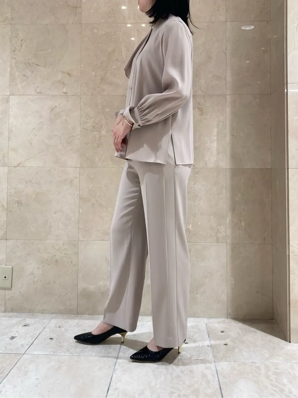 BEIGE， スタッフ コーディネート画像