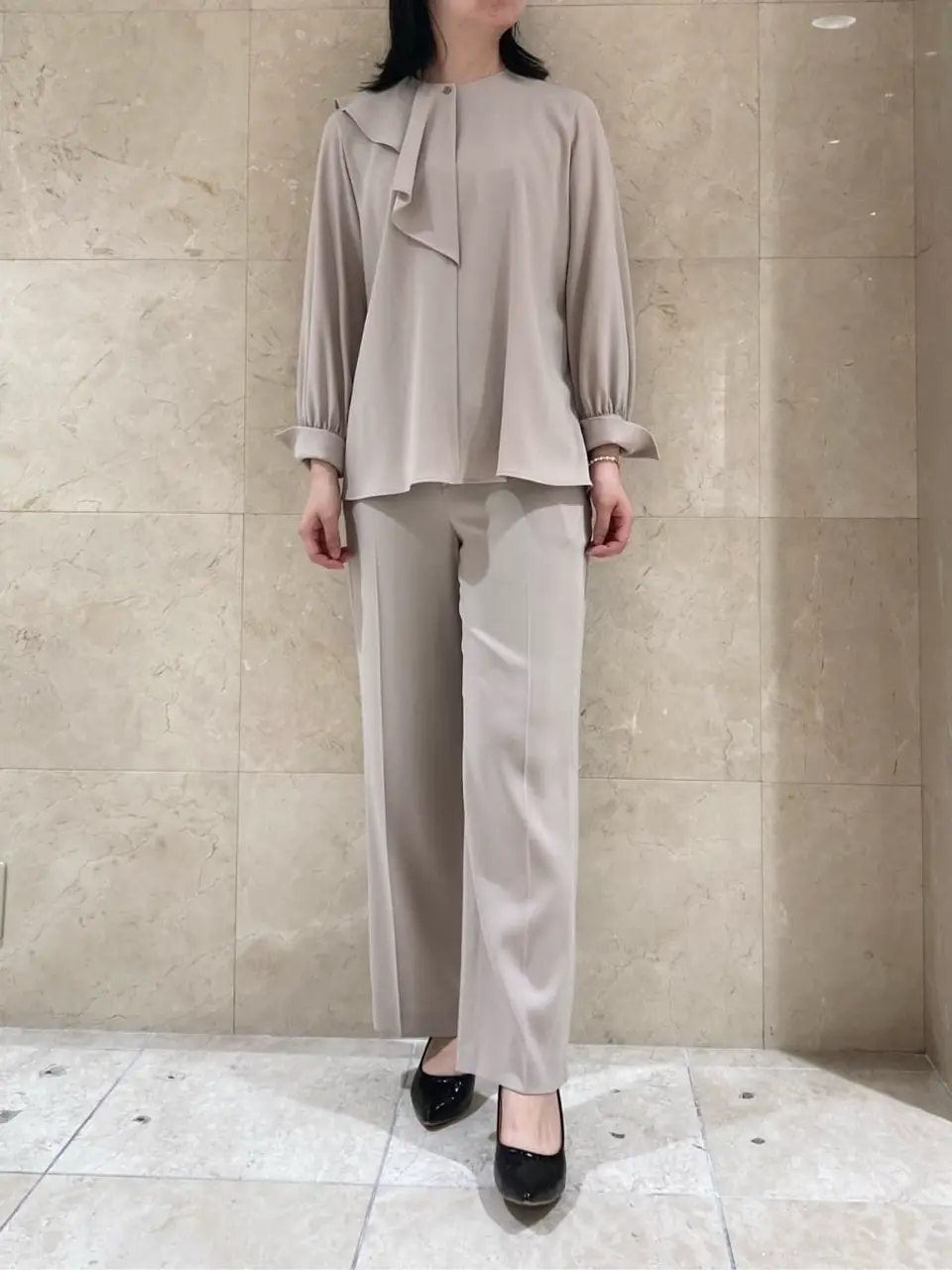 BEIGE， スタッフ コーディネート画像