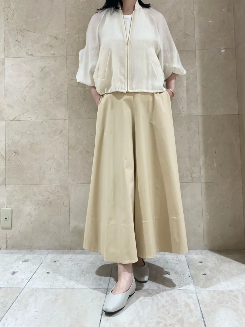 BEIGE， スタッフ コーディネート画像