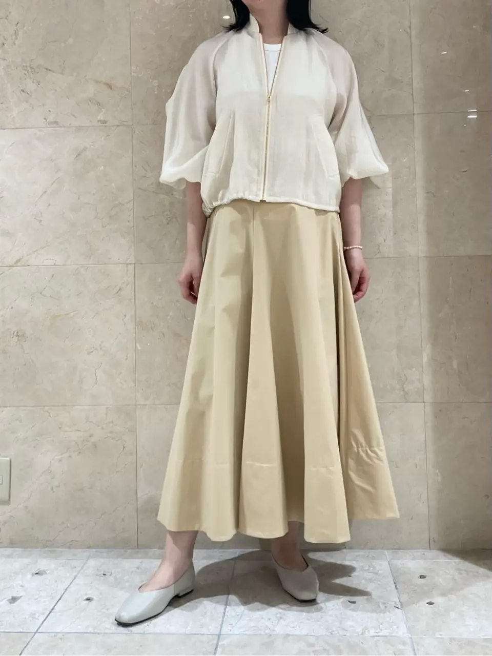 BEIGE， スタッフ コーディネート画像